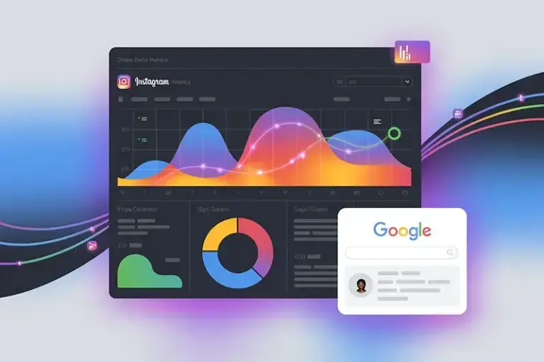 展示Google AI Overview数据获取和Instagram产品数据抓取的智能分析界面