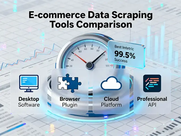 盘点市面上的电商数据采集软件与平台：评测与场景指南（2025版）E-commerce Data Collection Tools Review