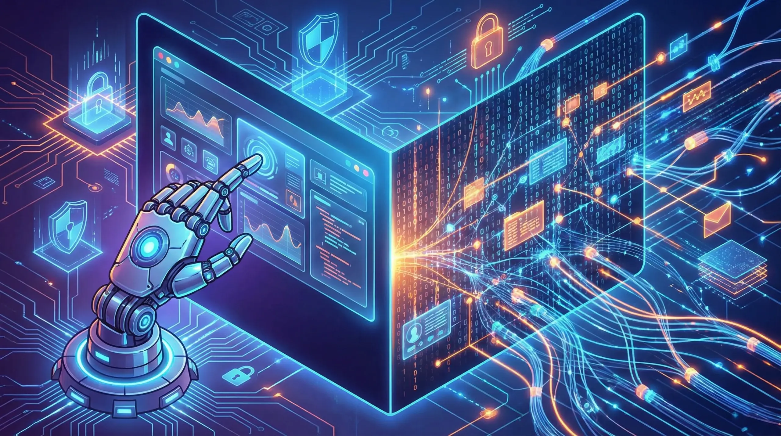 RPA与网络爬虫技术对比架构图,RPA机械臂模拟操作与网络爬虫数据流采集的对比示意图